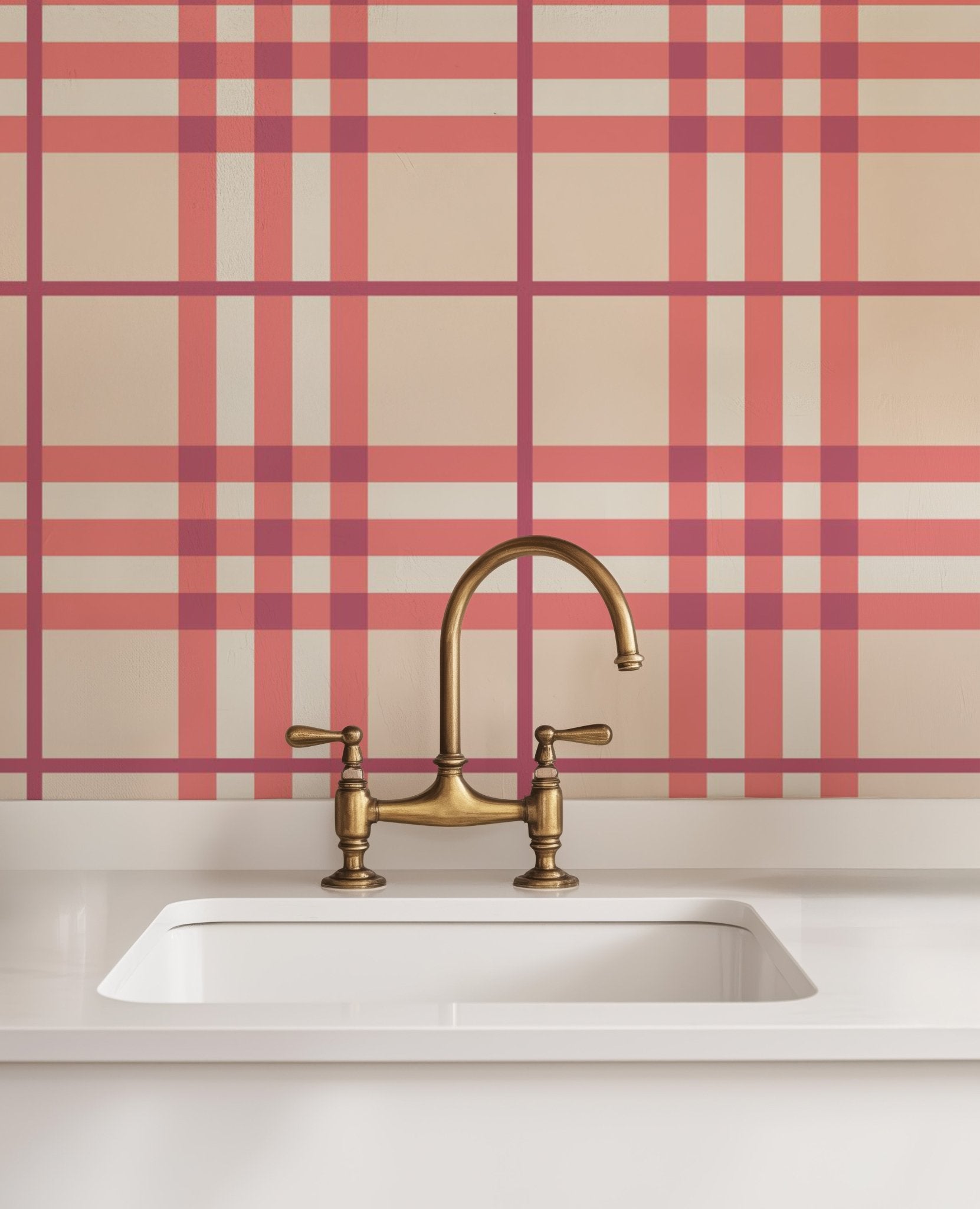 Pastel Tartan Pattern - Tomono