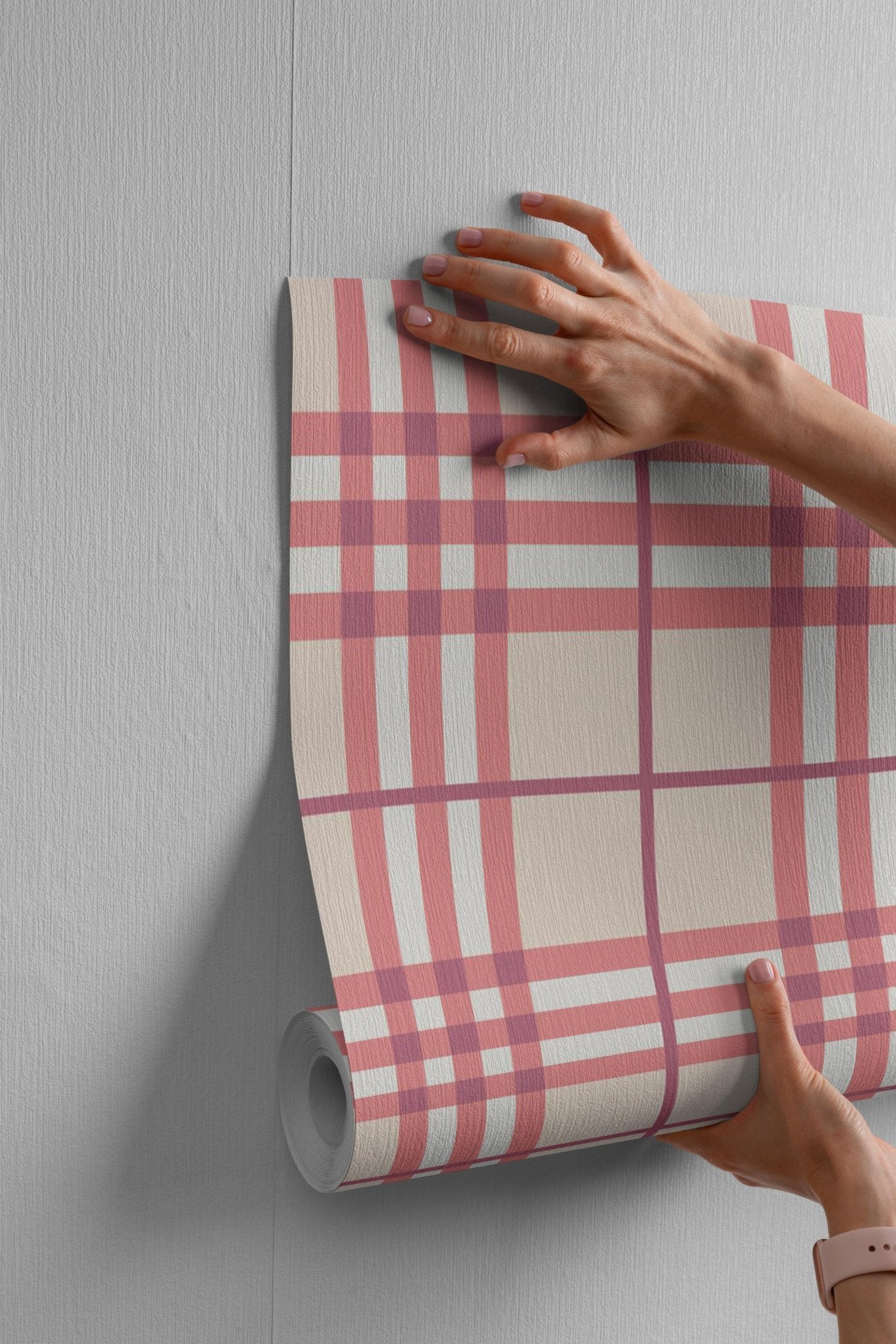 Pastel Tartan Pattern - Tomono