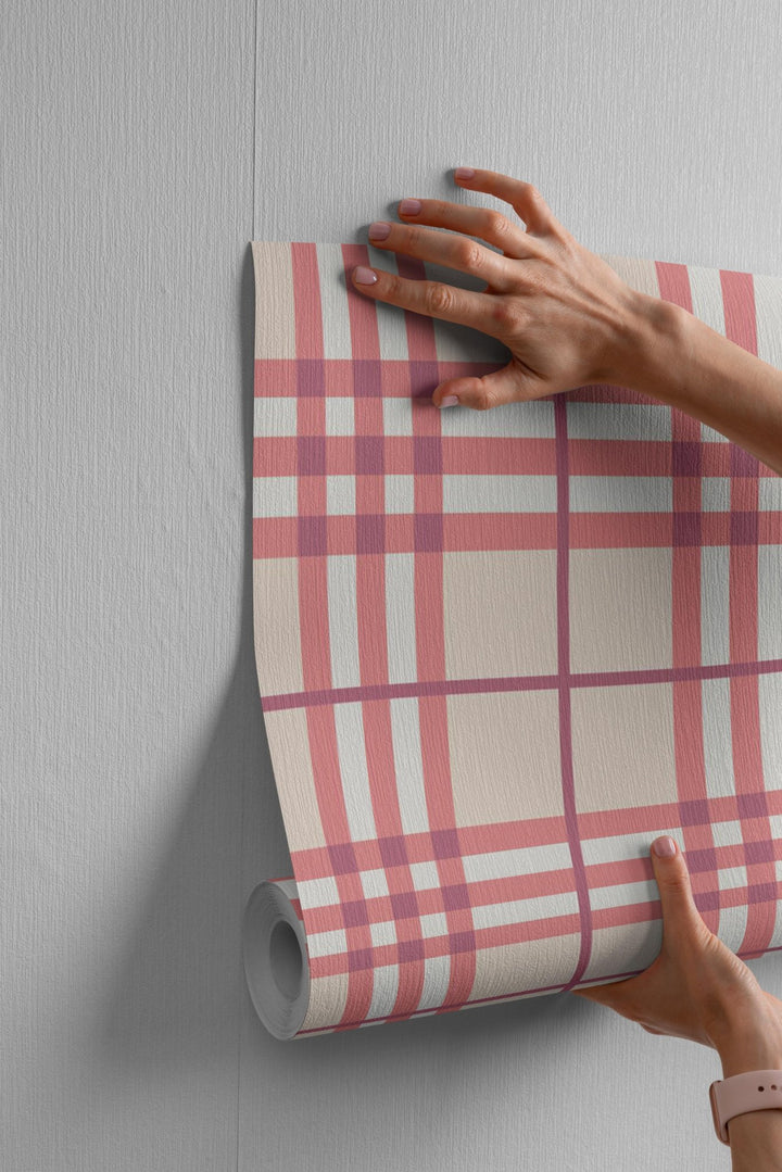 Pastel Tartan Pattern - Tomono