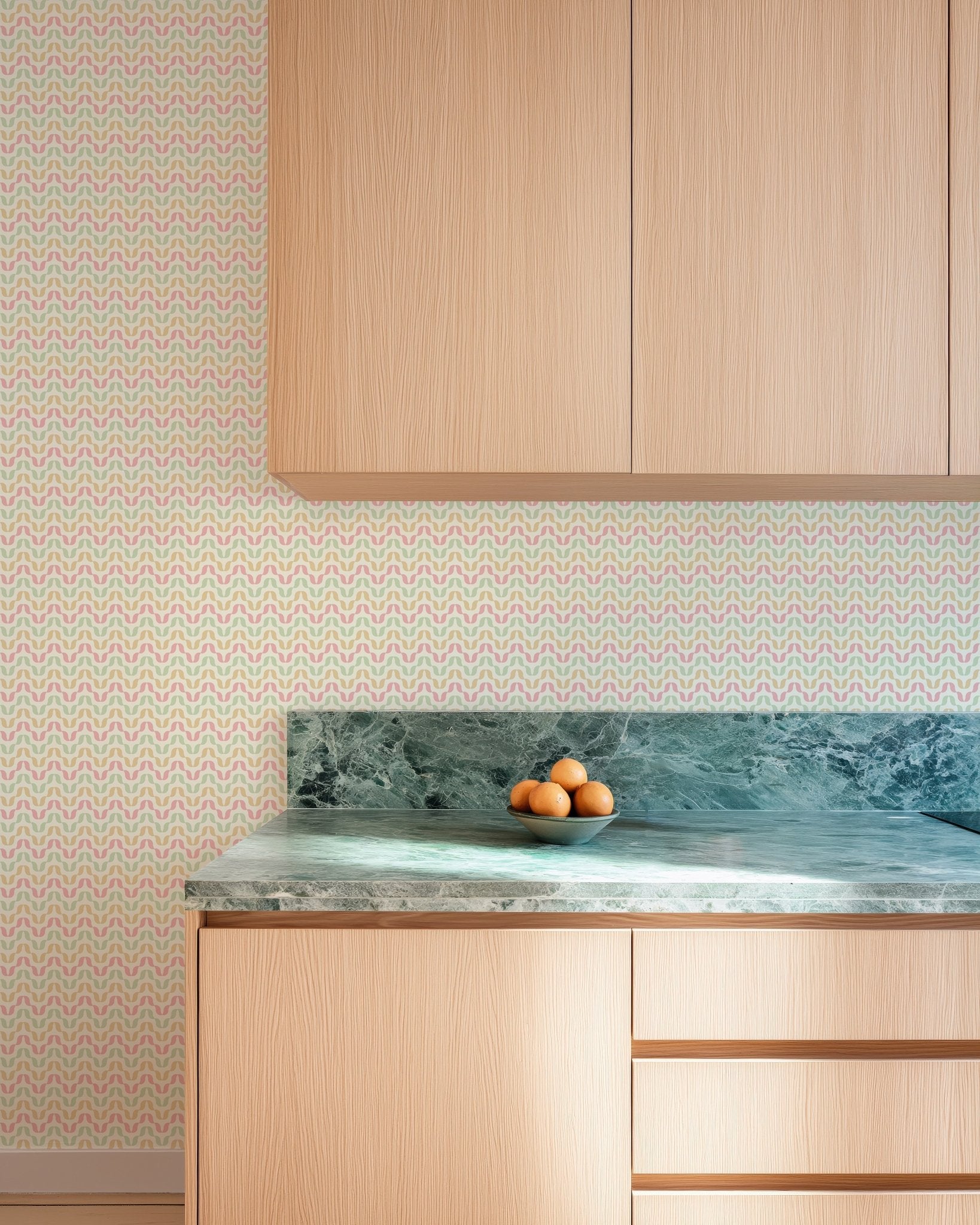 Pastel Wave Pattern - Tomono