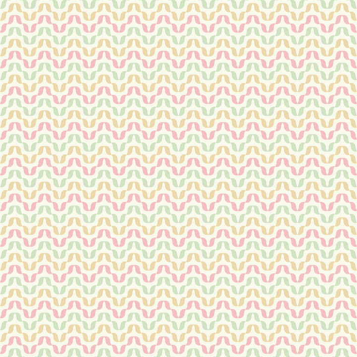 Pastel Wave Pattern - Tomono