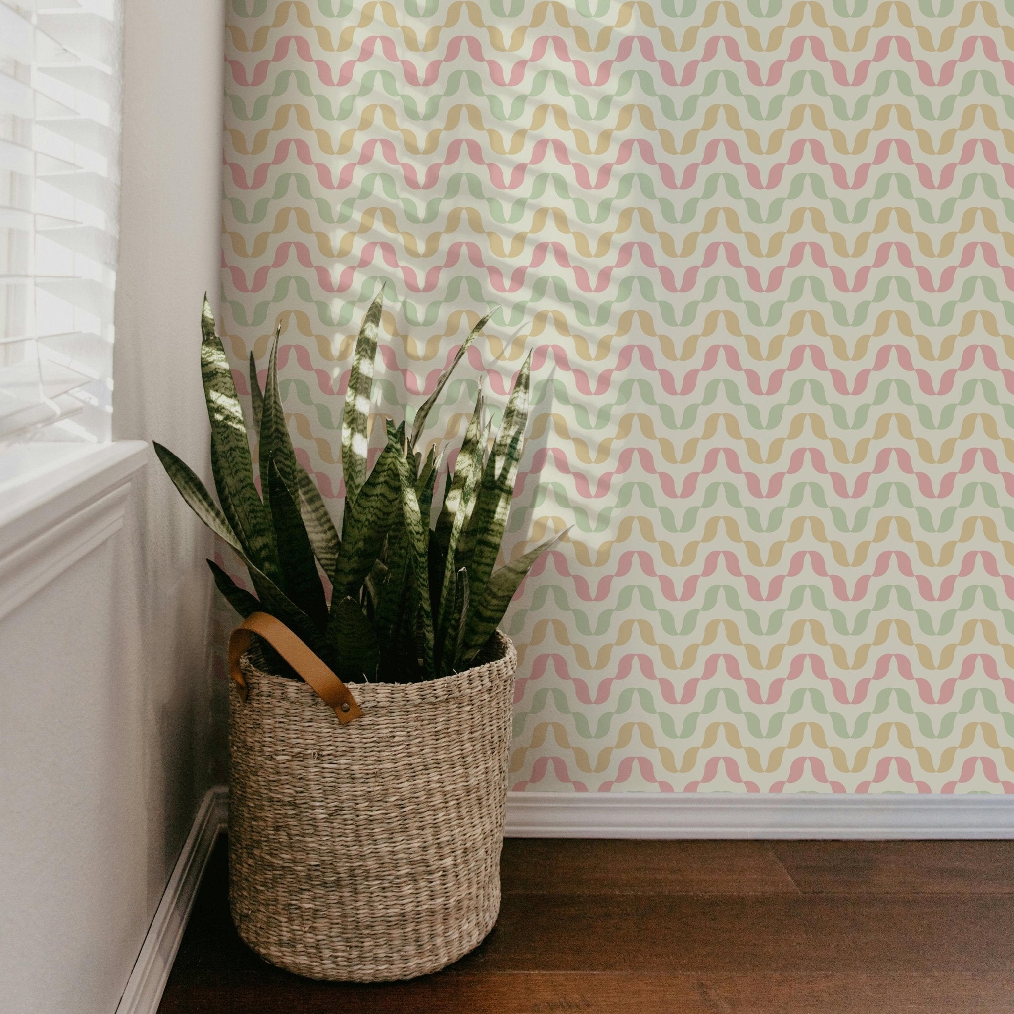 Pastel Wave Pattern - Tomono