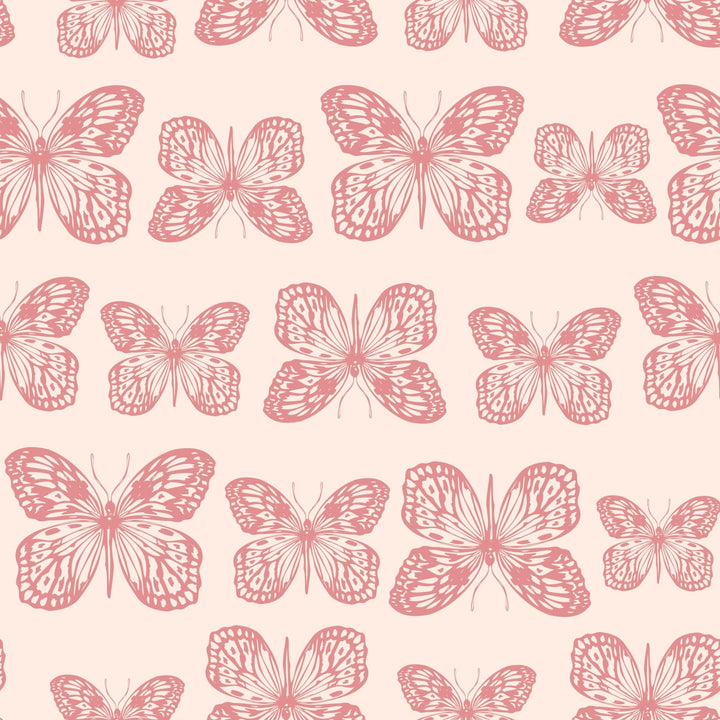 Pink Summer Butterflies - Tomono