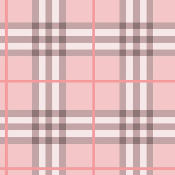 Pink Tartan Pattern - Tomono