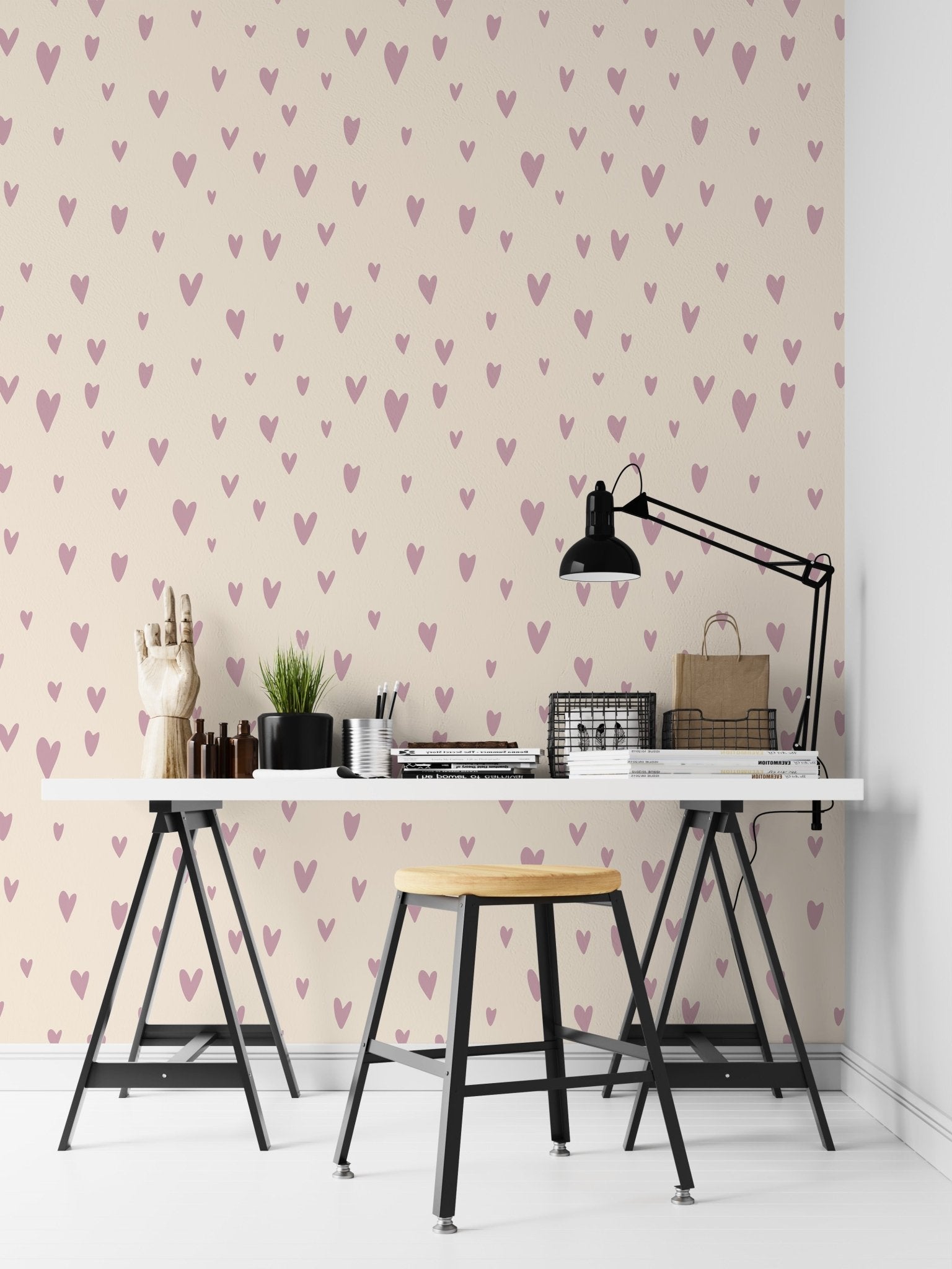 Pink Tiny Hearts - Tomono