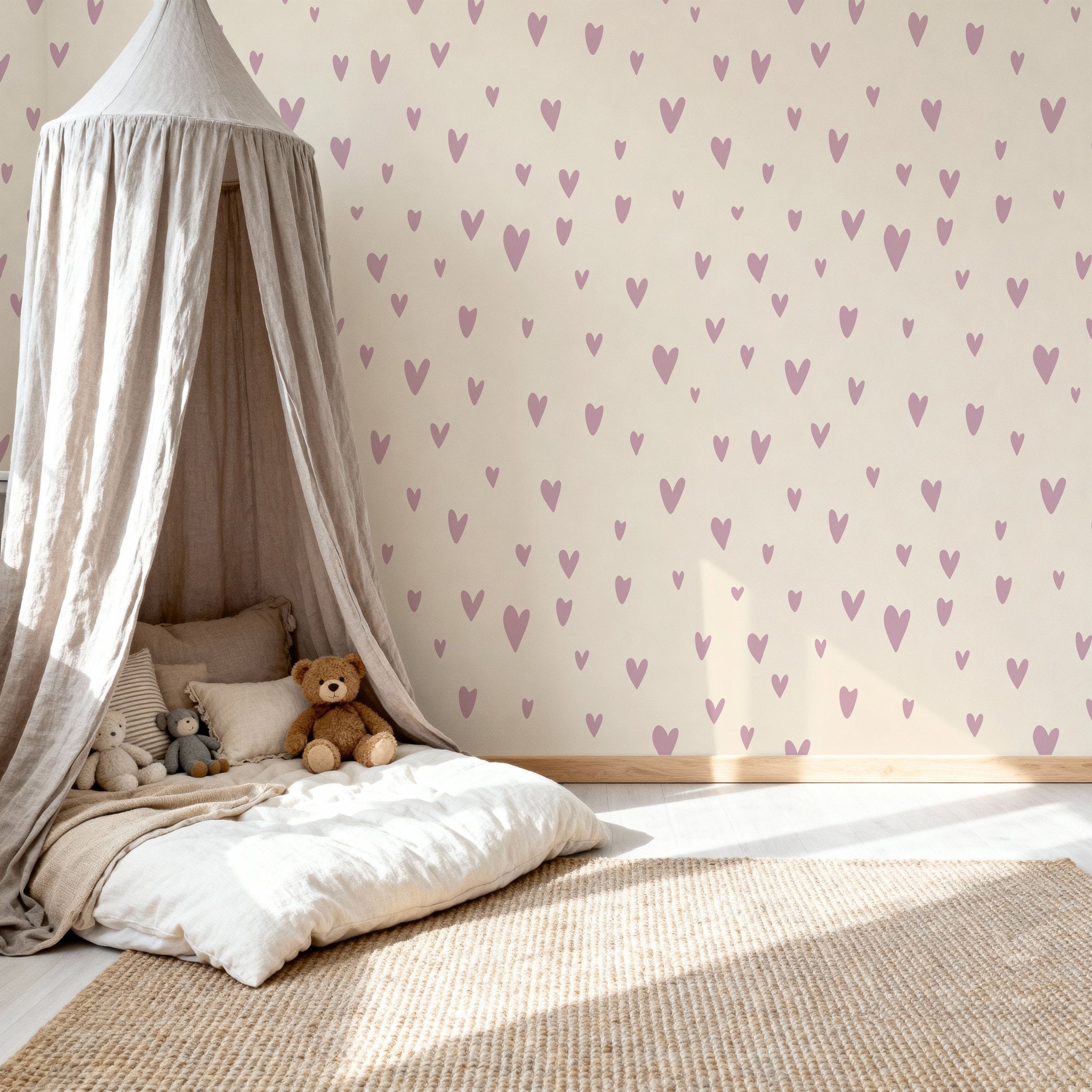 Pink Tiny Hearts - Tomono