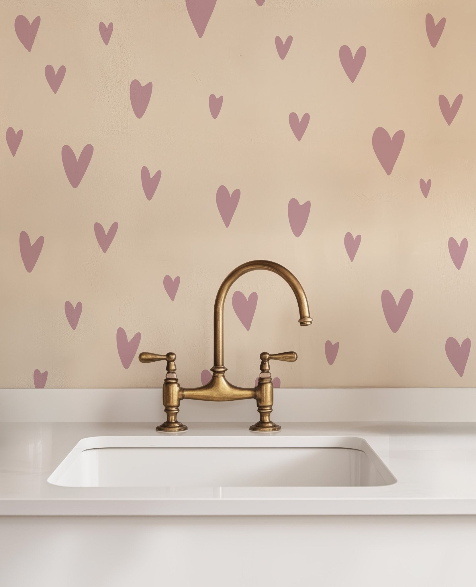 Pink Tiny Hearts - Tomono