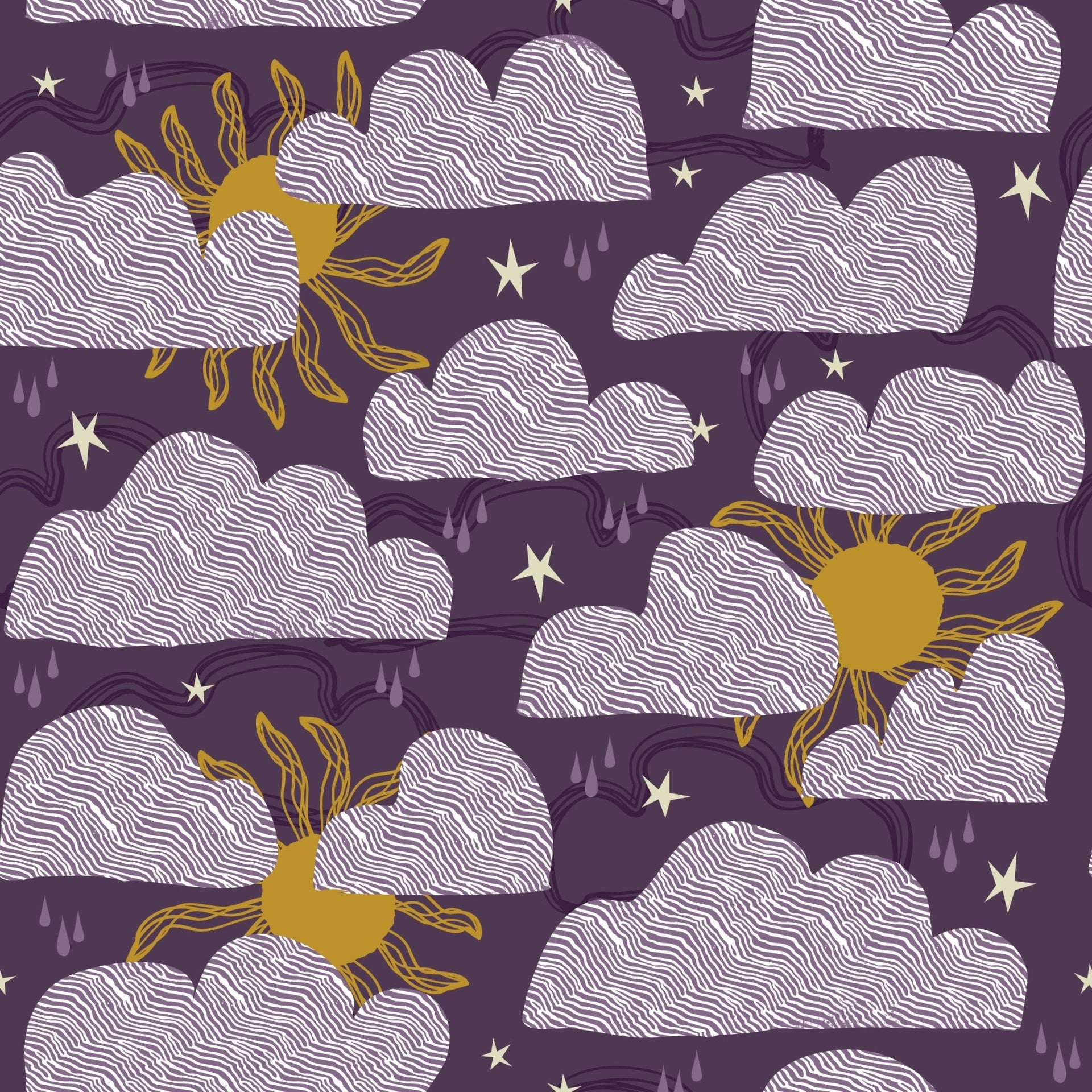 Purple Clouds - Tomono