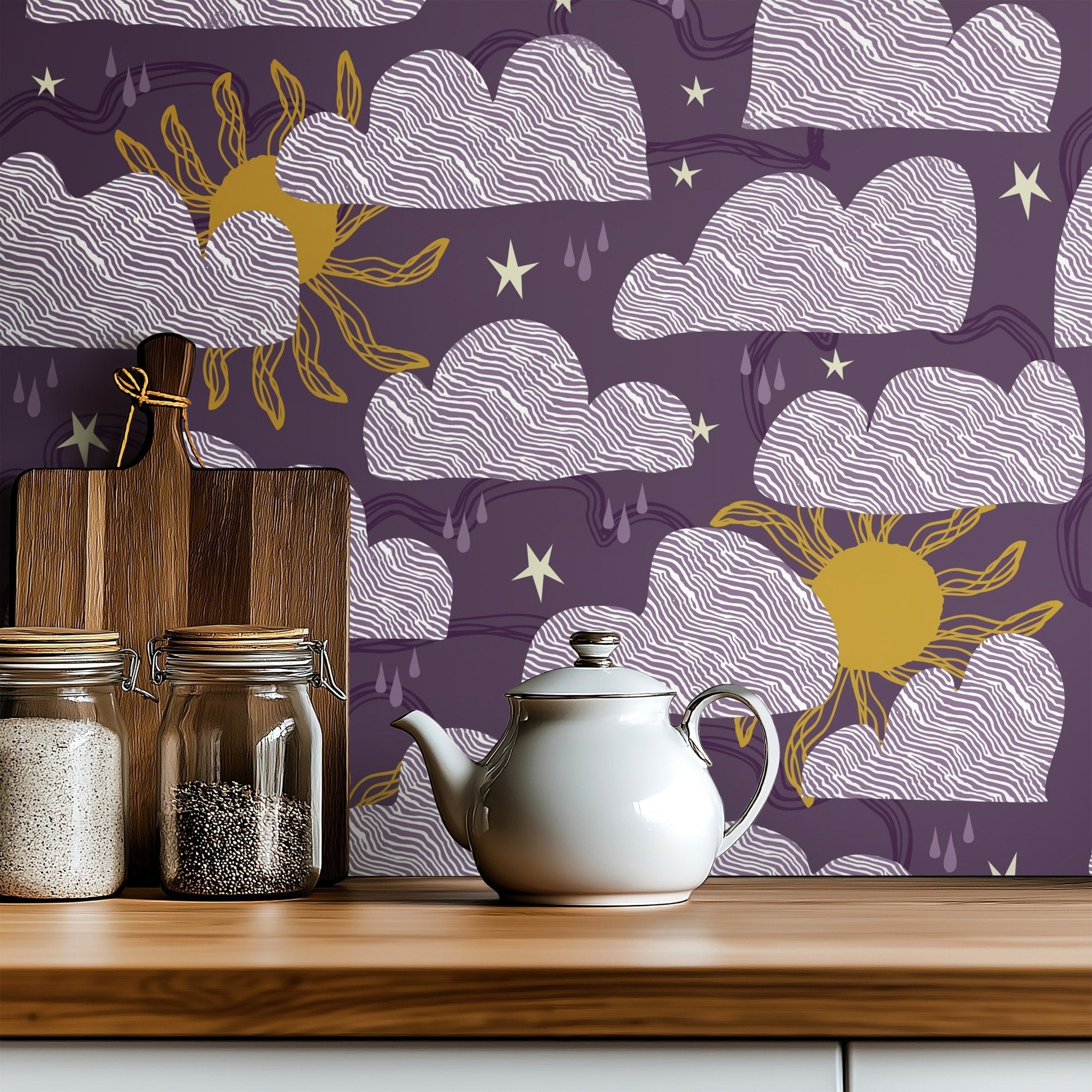 Purple Clouds - Tomono