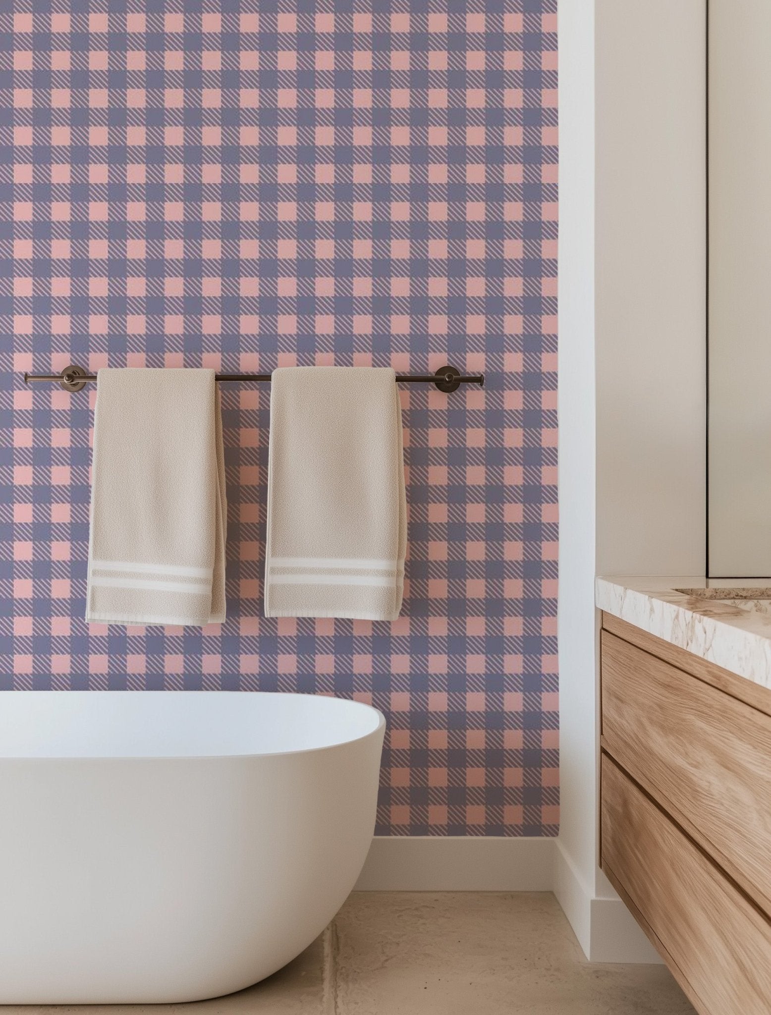 Purple Pink Textile - Tomono