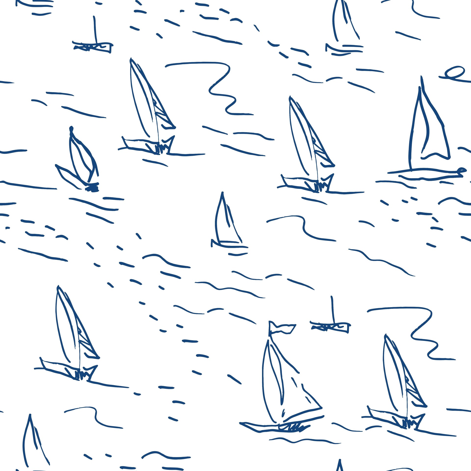 Sketched Sailboats