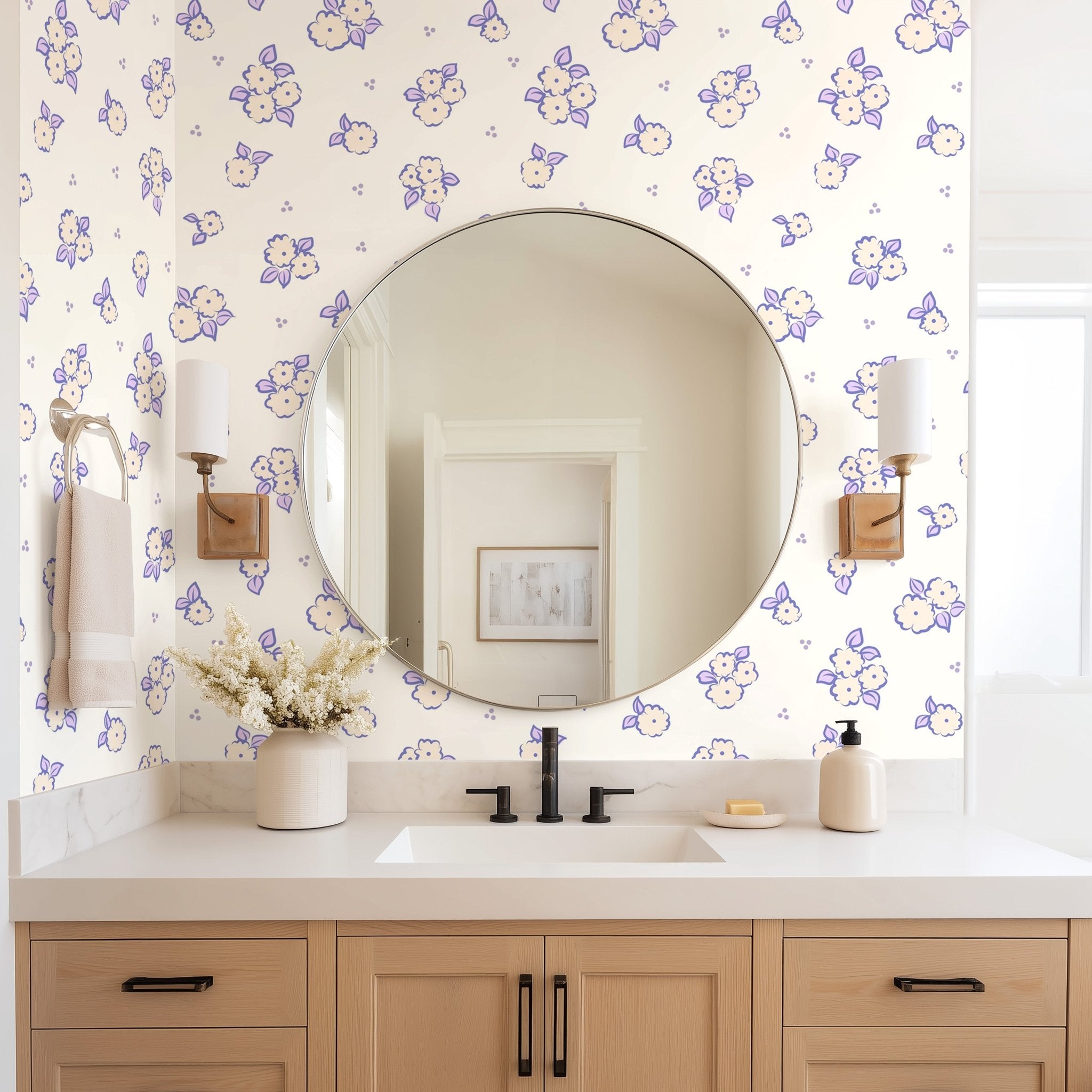 Soft Nursery Flowers - Tomono