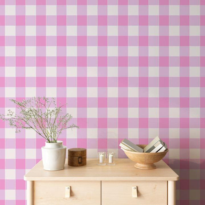 Sweet Checkered Pink - Tomono