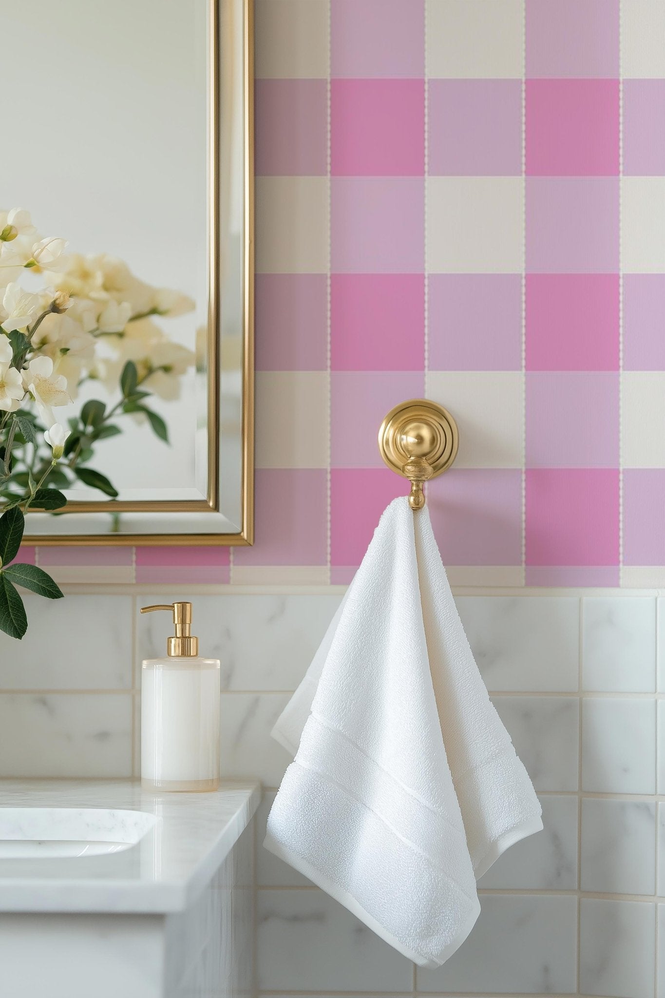 Sweet Checkered Pink - Tomono