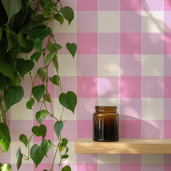 Sweet Checkered Pink - Tomono