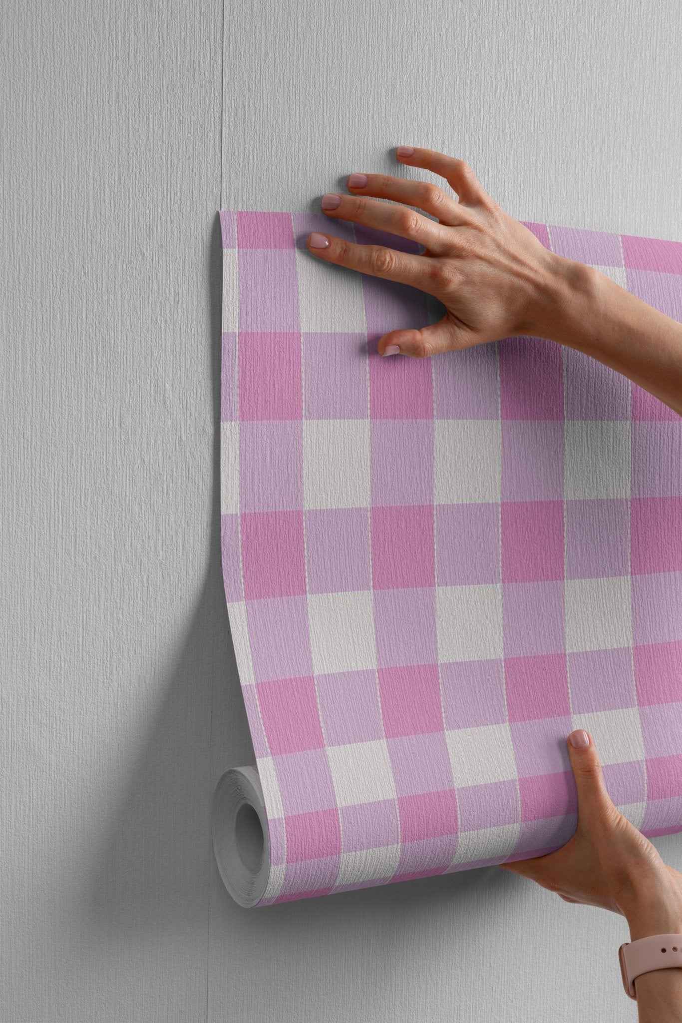 Sweet Checkered Pink - Tomono