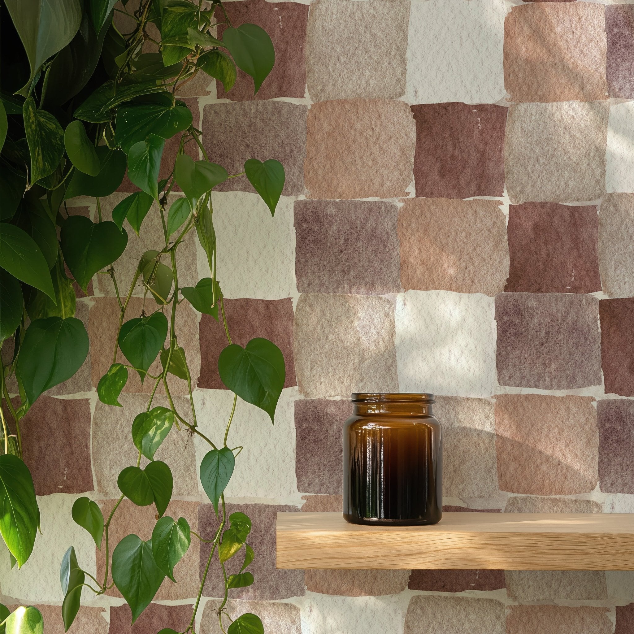 Watercolor Grid - Tomono