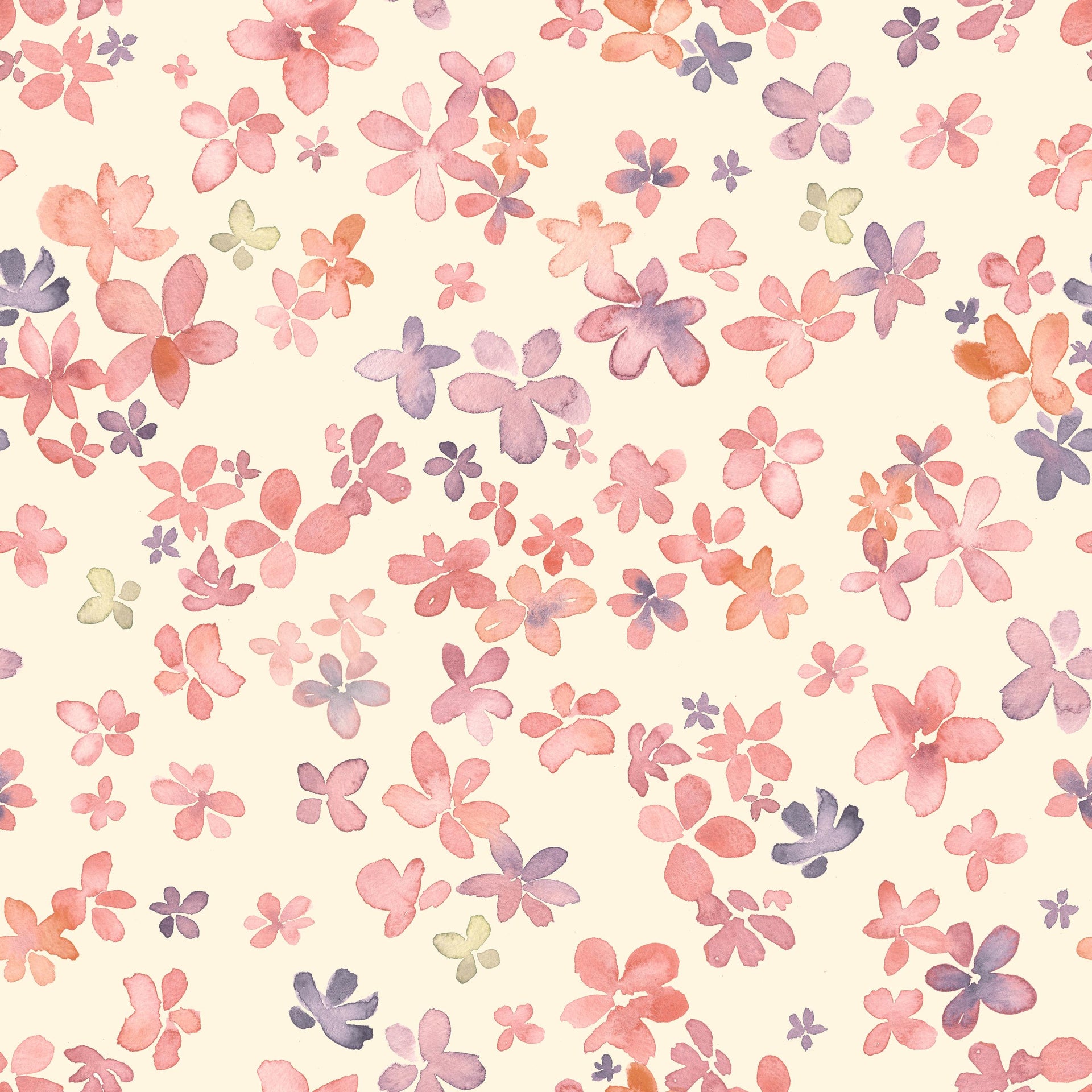 Watercolor Summer Ditsy