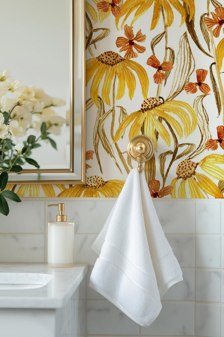 Watercolor Sunflowers - Tomono