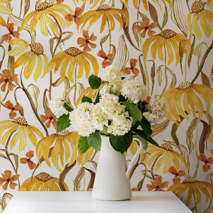 Watercolor Sunflowers - Tomono