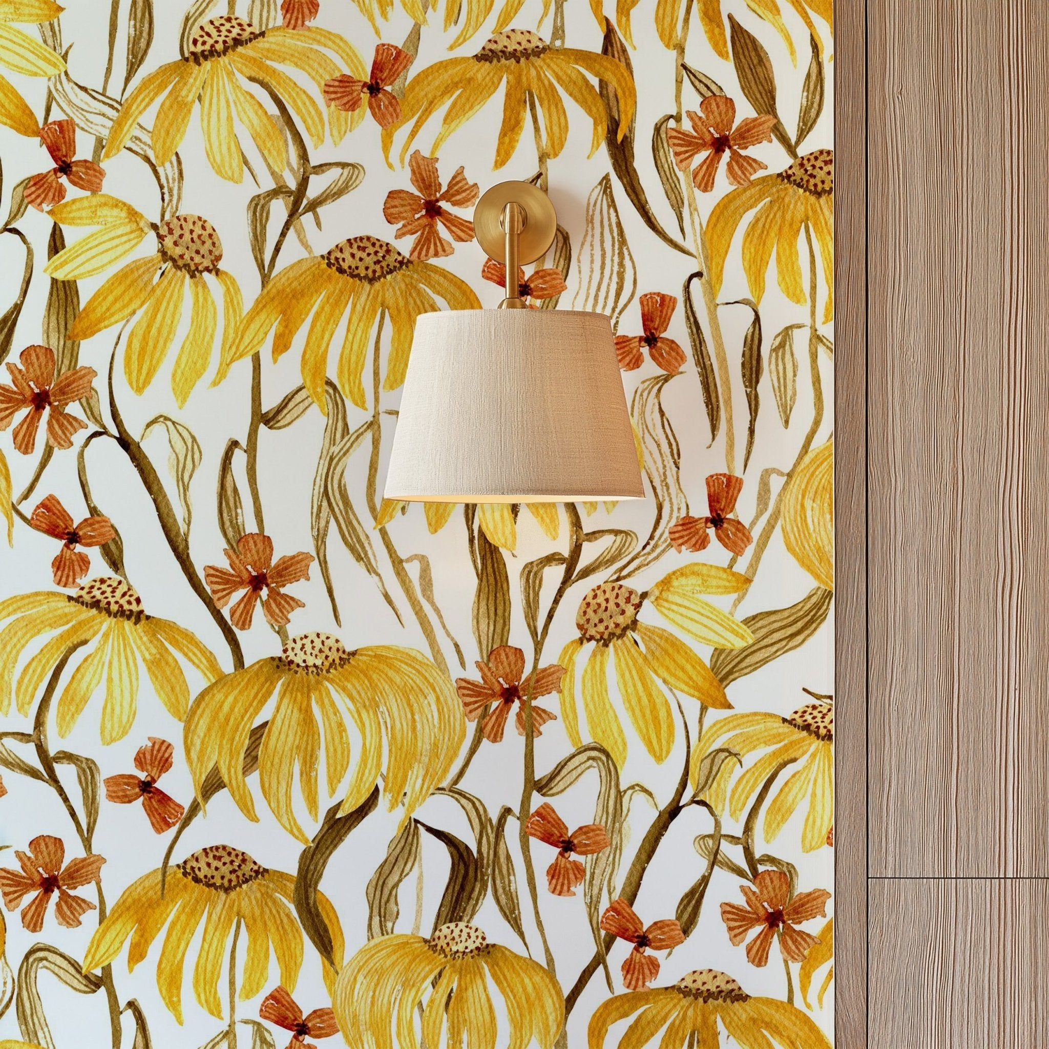 Watercolor Sunflowers - Tomono