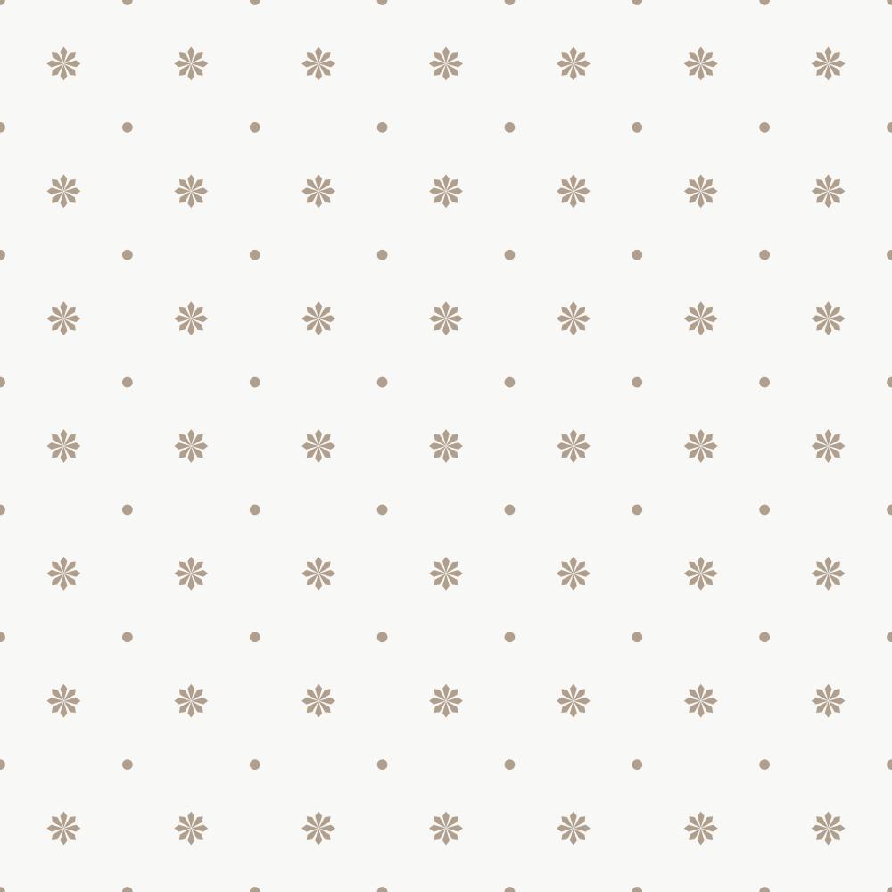 White Minimalist Flowers - Tomono