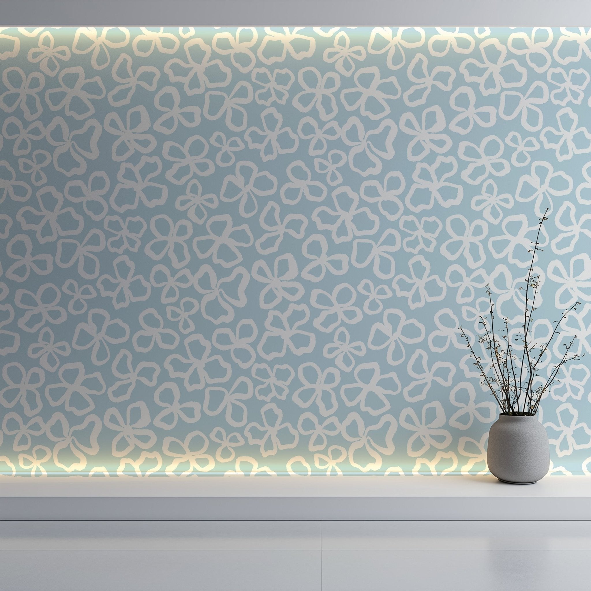 White Pacific Flowers - Tomono