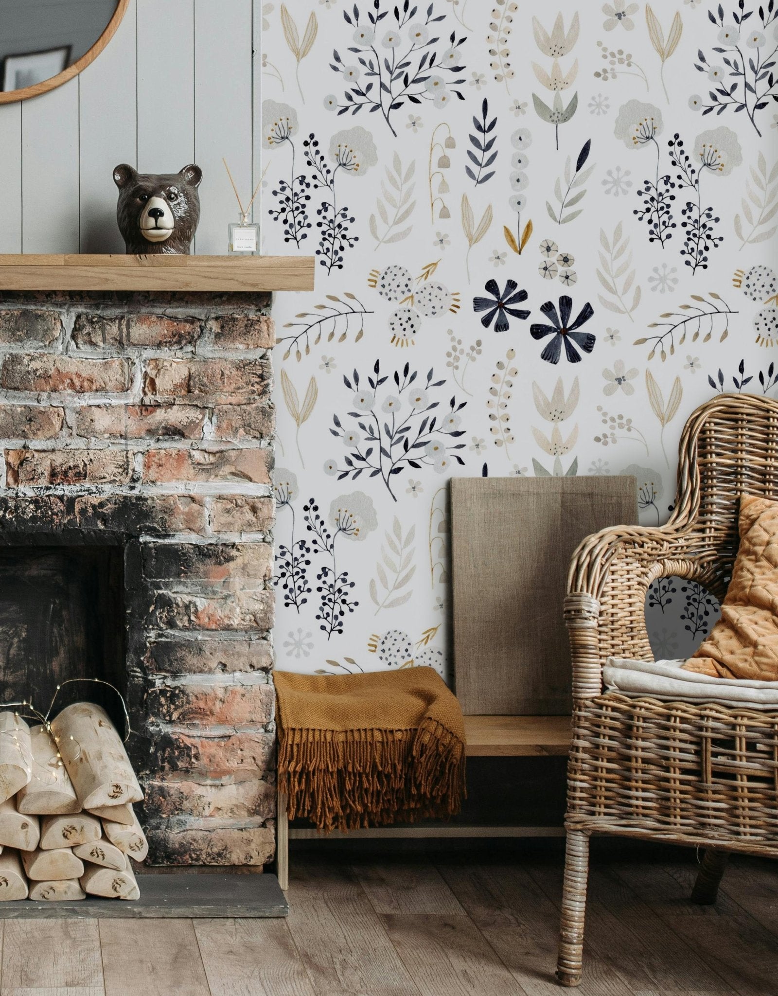 Winter Abstract Flowers - Tomono