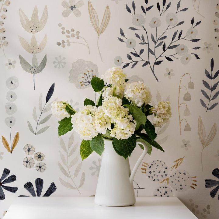 Winter Abstract Flowers - Tomono