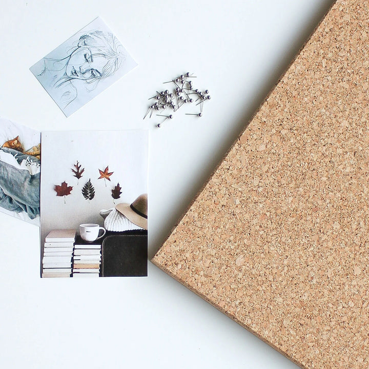 Cork Notice Board, Pin Board, Cork Notice Board, Wall Decoration - PICTURE M 40X40