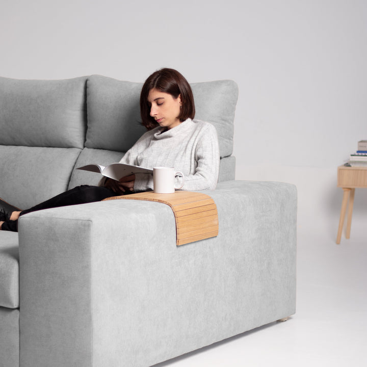 Flexible Tray for Sofa and Unstable Surfaces - Comfort and Stability in Your Home! - DETRAY OAK