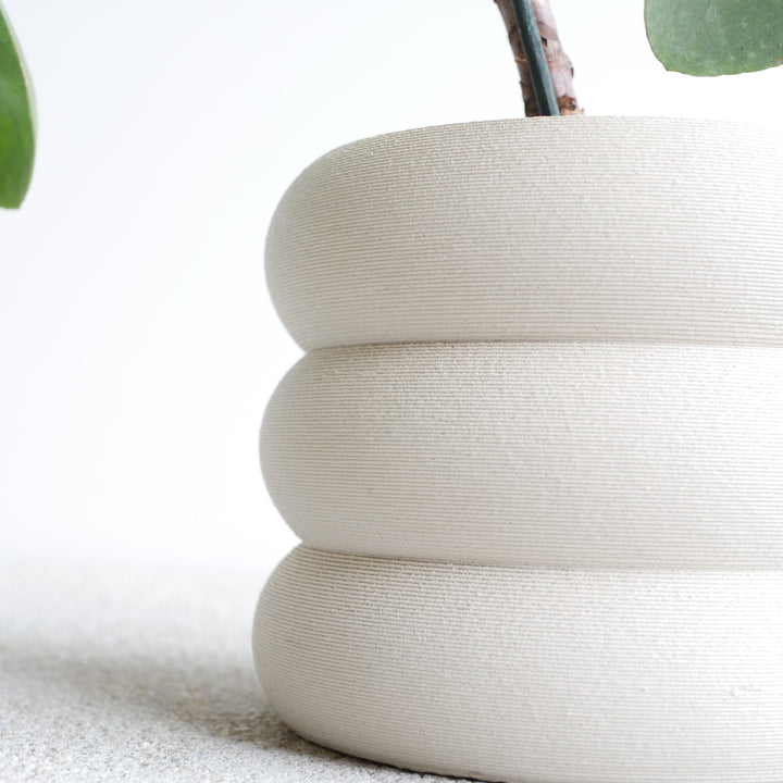 White Indoor Wooden Planter "EDEN"- Perfect for Green Plants, Cactus Et Succulent Plants !