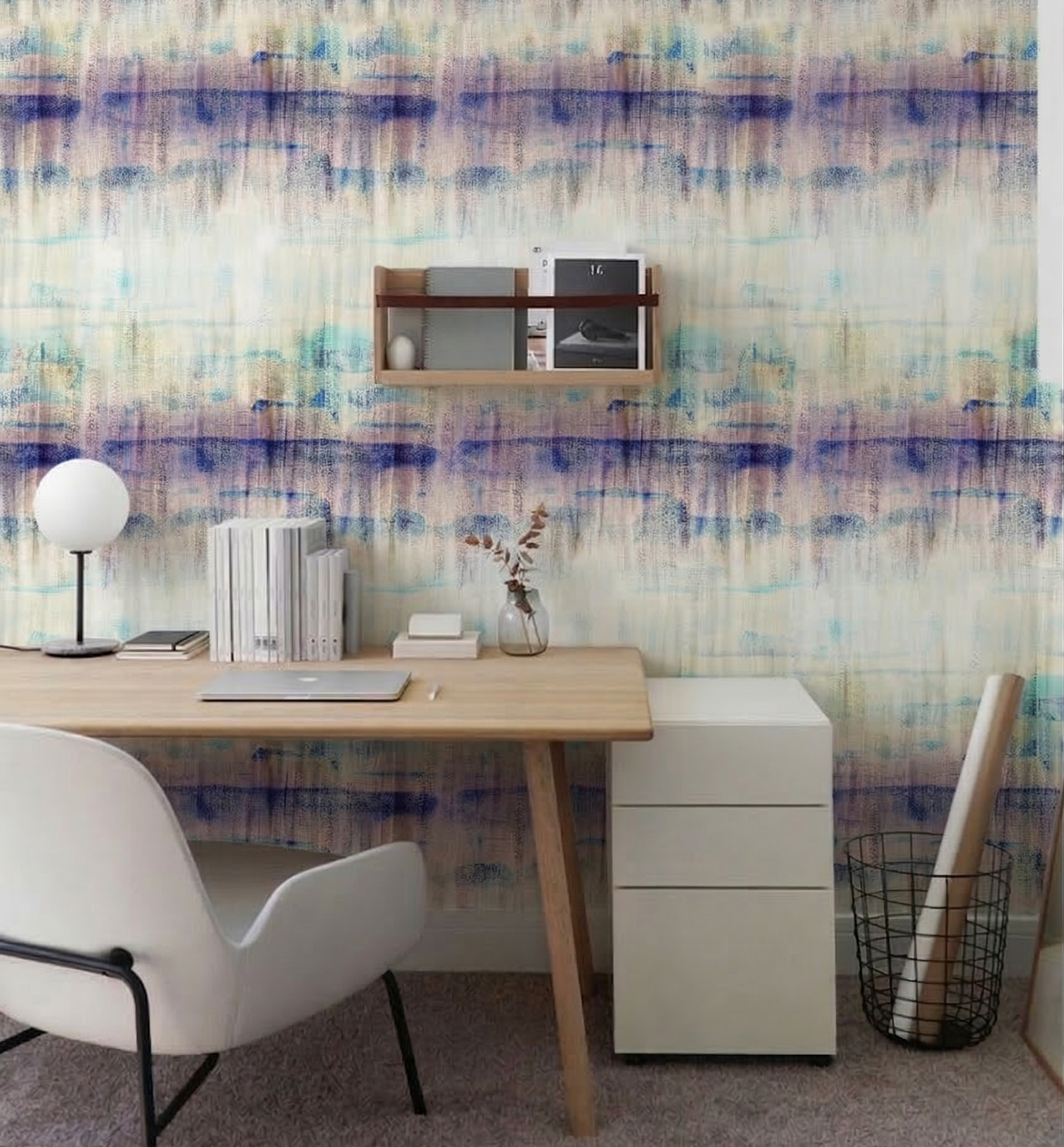 Abstract Watercolor Landscape